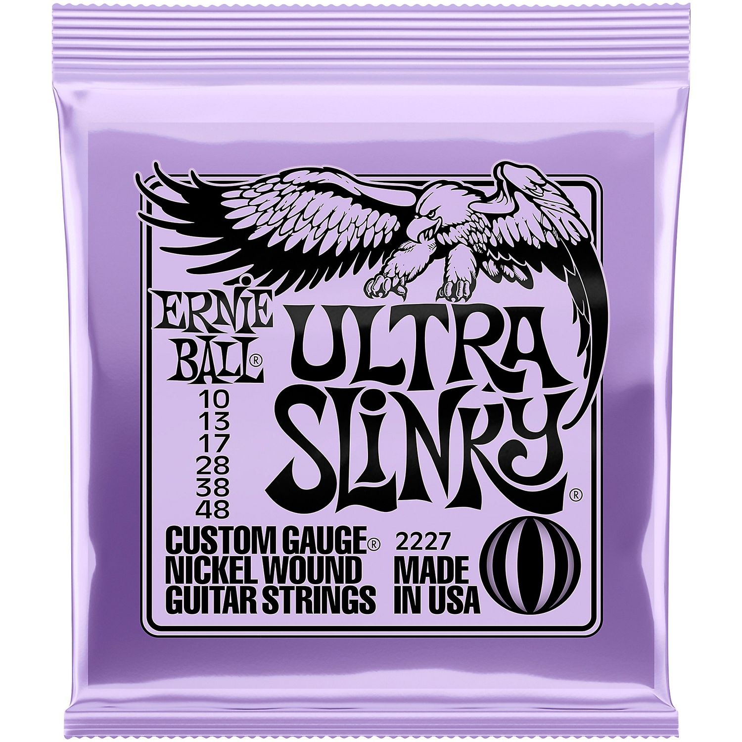 Ernie Ball Ultra Slinky Nickel Wound Electric Guitar Strings (10-48) Ernie Ball Ultra Slinky Nickel Wound Electric Guitar Strings (10-48)