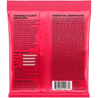 Ernie Ball Burly Slinky Nickel Wound Electric Guitar Strings (11-52)