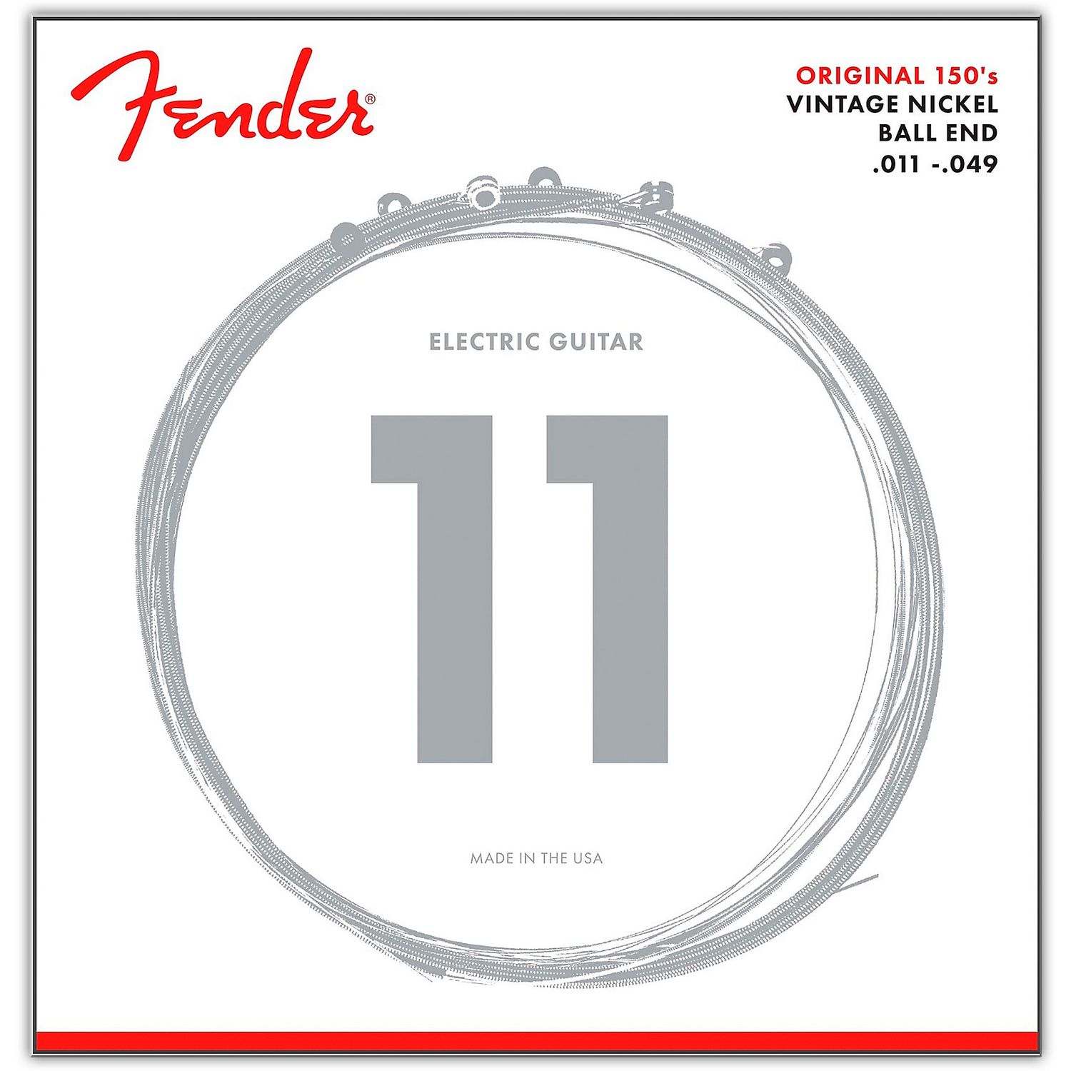 Fender 150M Original Pure Nickel Electric Strings - Medium
