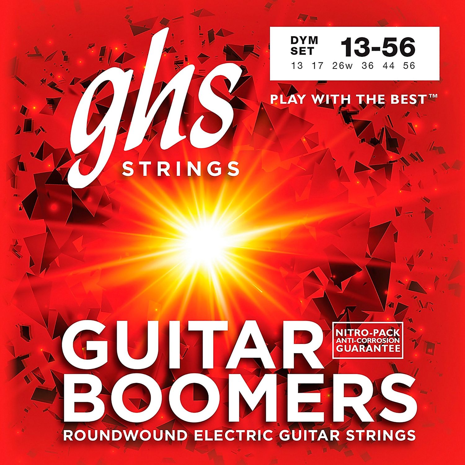 GHS DYM Boomers Medium - Wound 3rd Electric Guitar Strings
