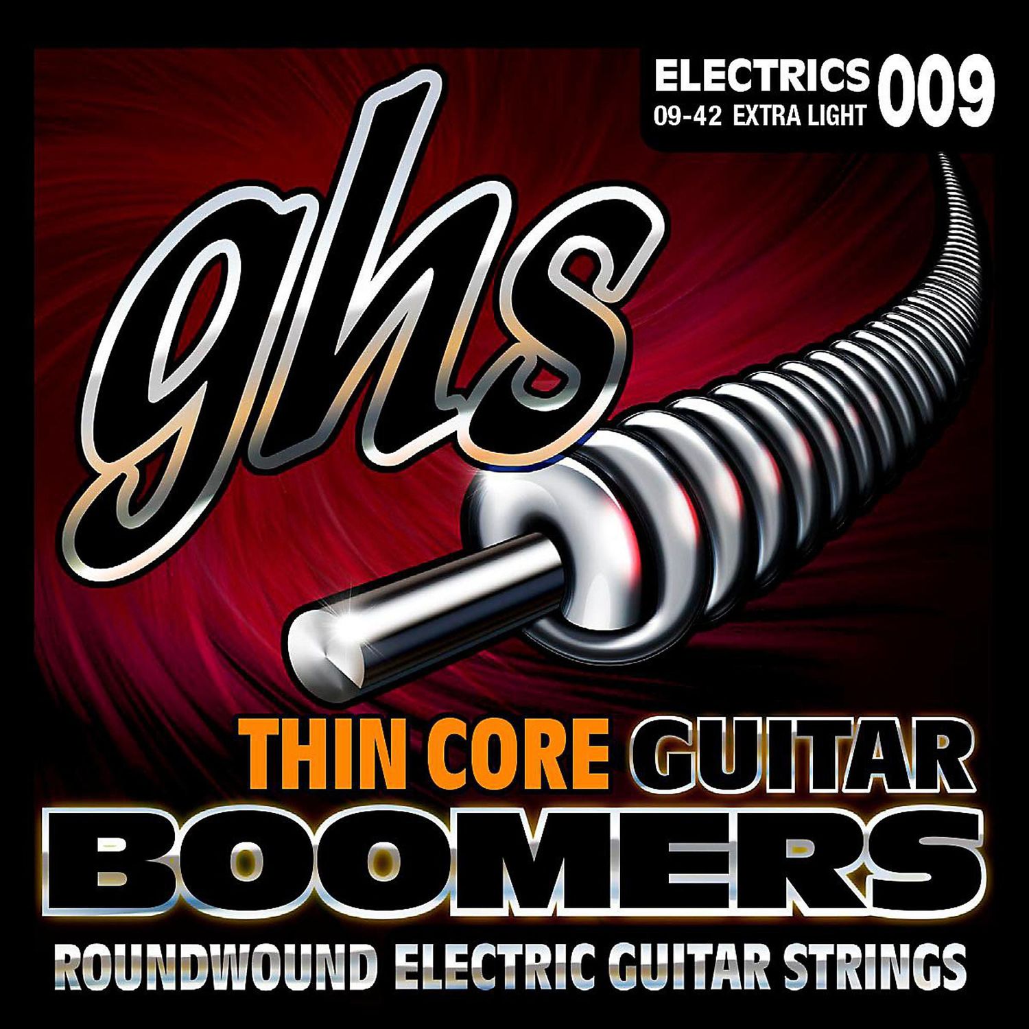 GHS TC-GBXL Thin Core Boomers Extra Light Electric Guitar Strings (9-42) GHS TC-GBXL Thin Core Boomers Extra Light Electric Guitar Strings (9-42)