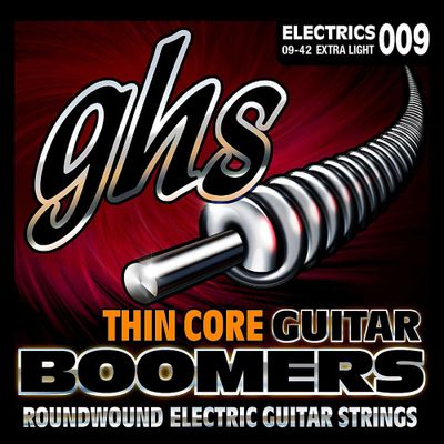 GHS TC-GBXL Thin Core Boomers Extra Light Electric Guitar Strings (9-42) GHS TC-GBXL Thin Core Boomers Extra Light Electric Guitar Strings (9-42)