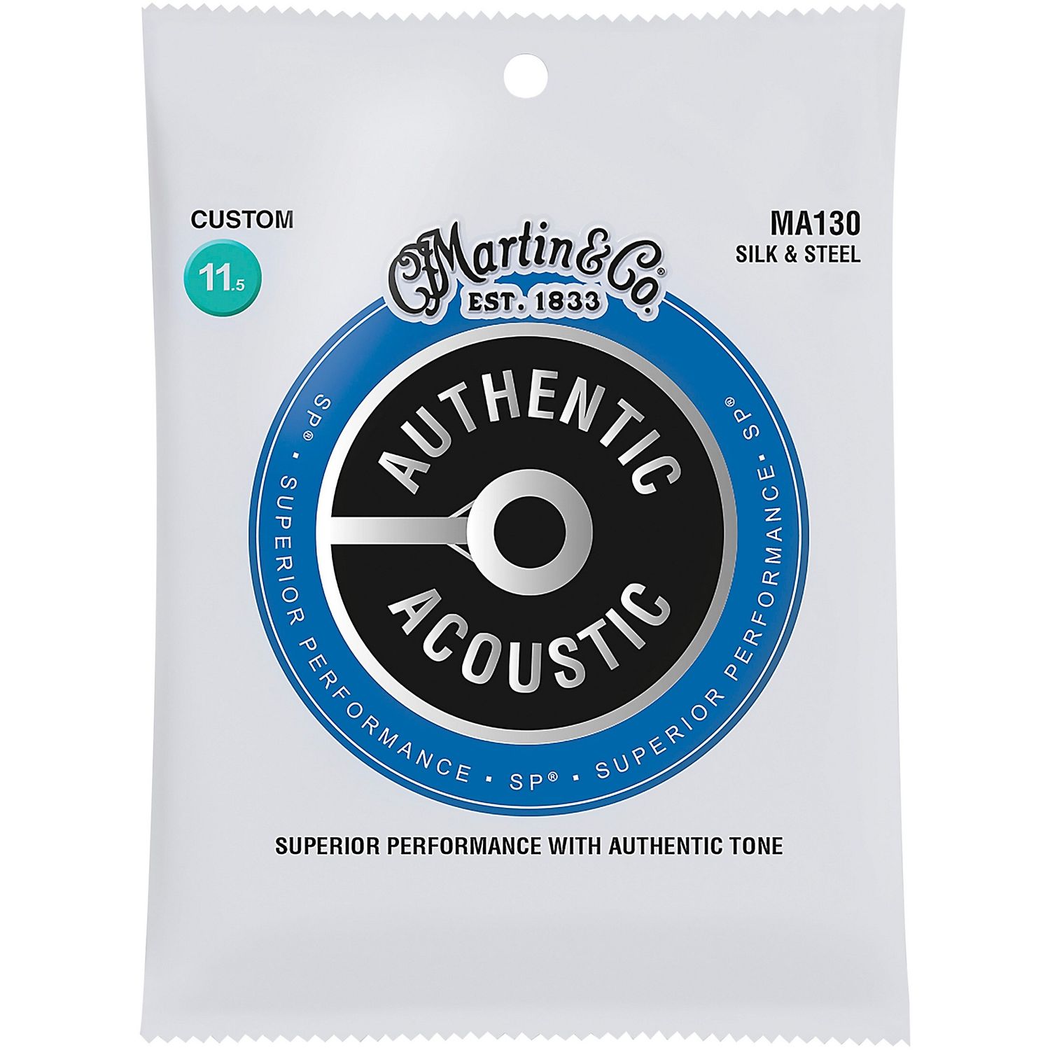Martin MA130 Authentic Acoustic Guitar Strings Martin MA130 Authentic Acoustic Guitar Strings