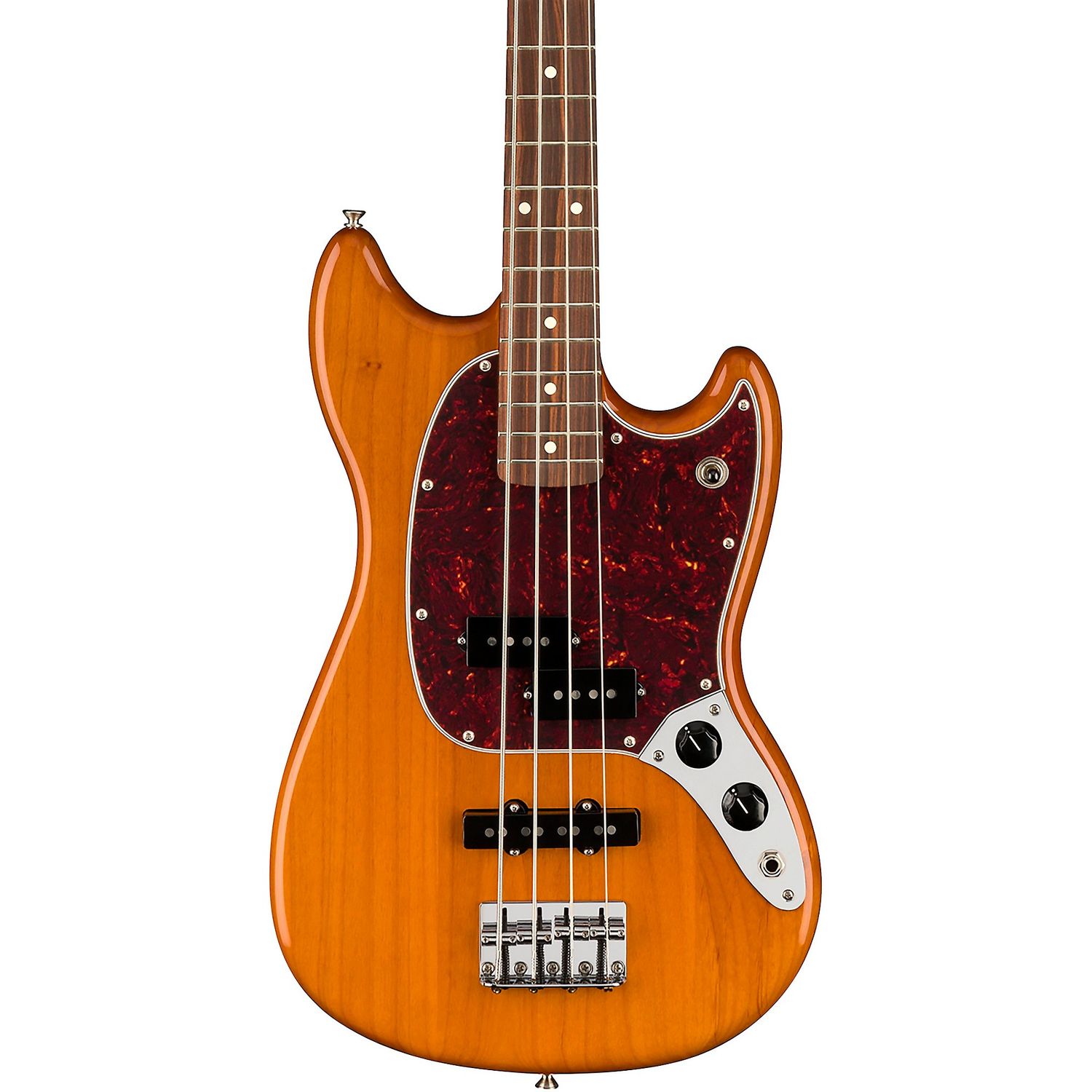 Fender Player Mustang PJ Bass With Pau Ferro Fingerboard Aged Natural