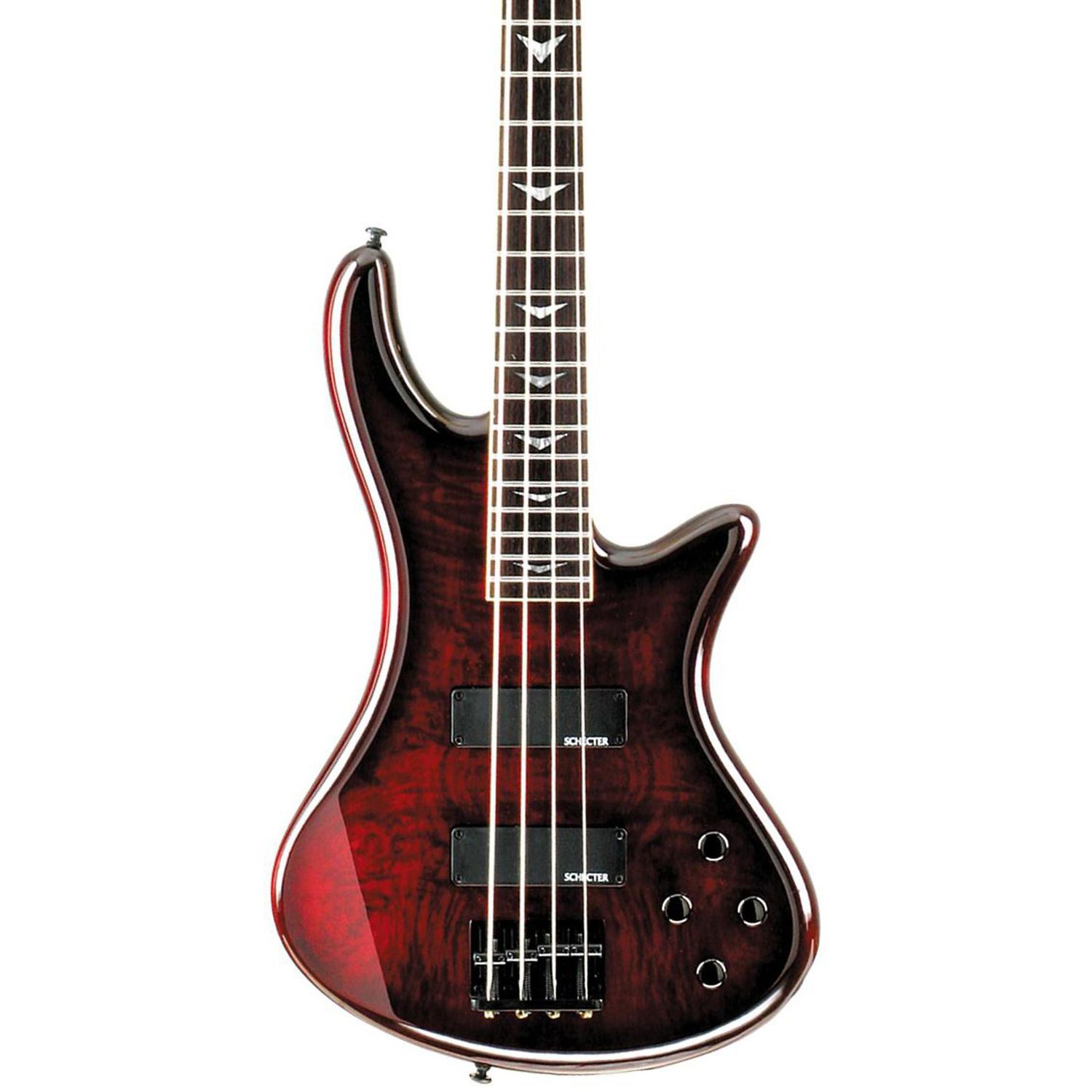 Schecter Guitar Research Stiletto Extreme-4 Bass Black Cherry Schecter Guitar Research Stiletto Extreme-4 Bass Black Cherry