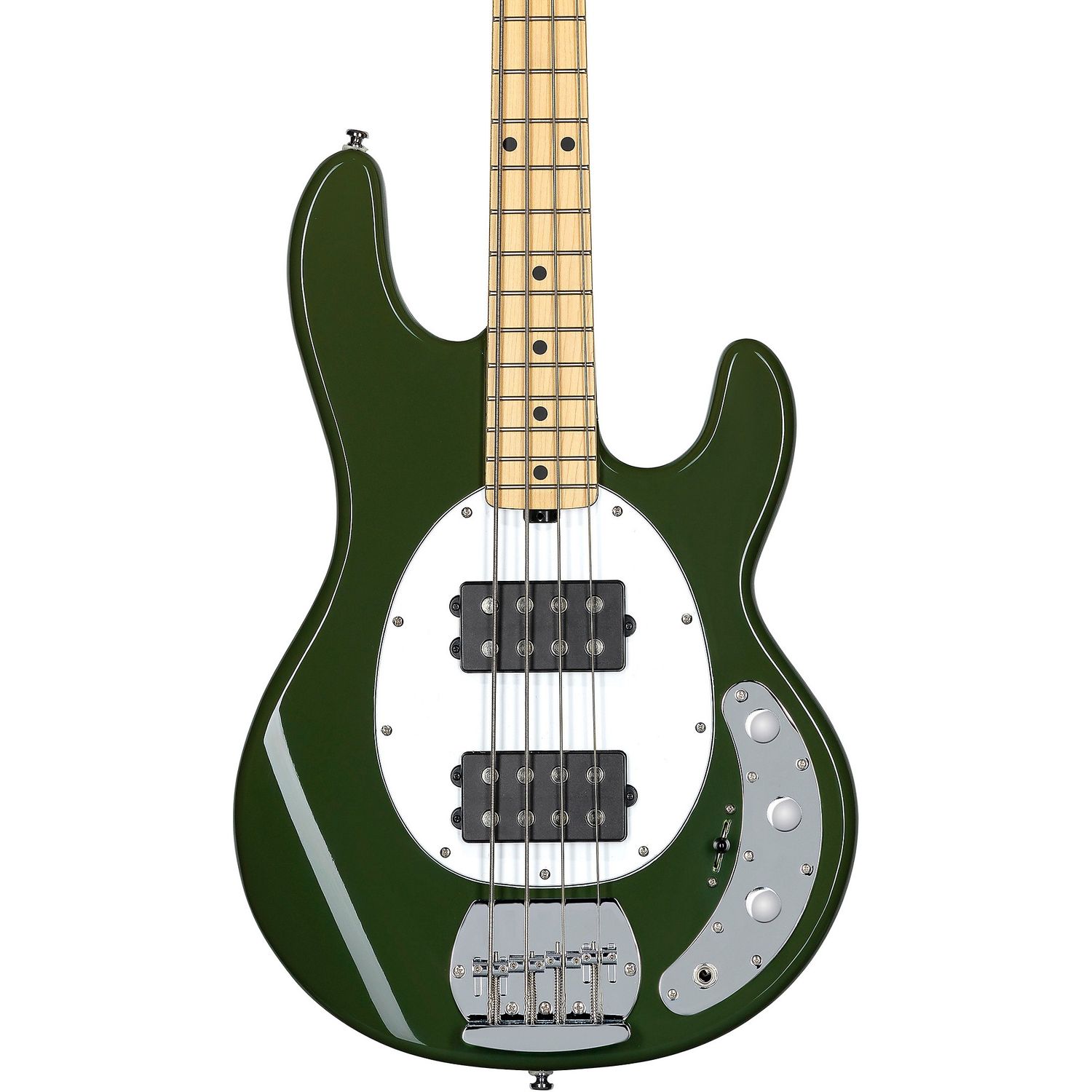 Sterling by Music Man StingRay Ray4HH Maple Fingerboard Electric Bass Olive Sterling by Music Man StingRay Ray4HH Maple Fingerboard Electric Bass Olive