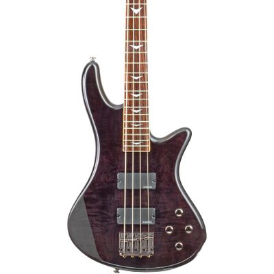 Schecter Guitar Research Stiletto Extreme-4 Bass See-Thru Black Schecter Guitar Research Stiletto Extreme-4 Bass See-Thru Black