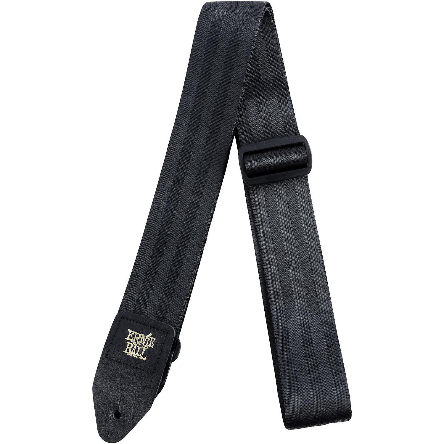 Ernie Ball 2-inch Seatbelt Webbing Strap Black 2 in. Ernie Ball 2-inch Seatbelt Webbing Strap Black 2 in.