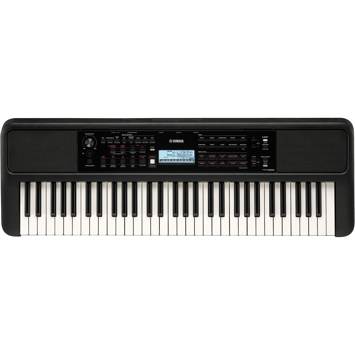 Yamaha PSR-E383 61-Key Portable Keyboard Yamaha PSR-E383 61-Key Portable Keyboard