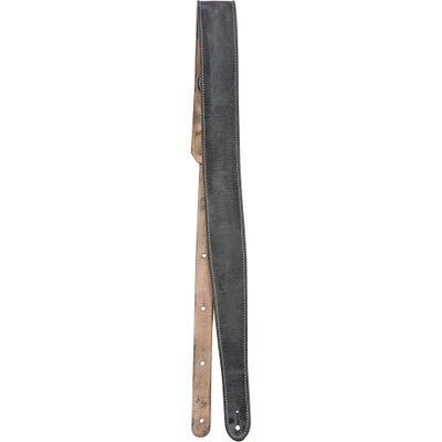 Fender Road Worn Distressed Leather Guitar Strap Black Fender Road Worn Distressed Leather Guitar Strap Black