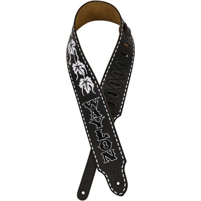 Fender Waylon Jennings Signature Strap Black Fender Waylon Jennings Signature Strap Black