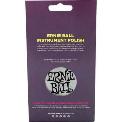 Ernie Ball Guitar Polish And Cloth