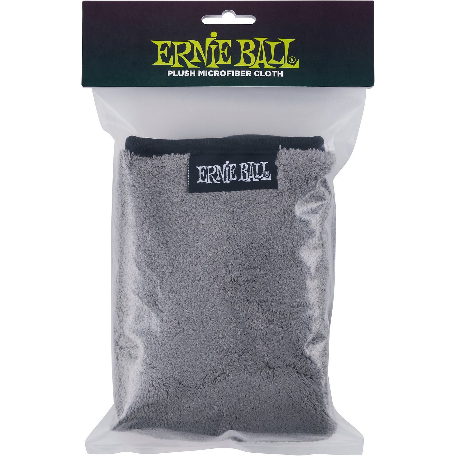 Ernie Ball Ultra-Plush Microfiber Polish Cloth Gray