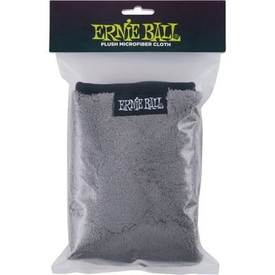 Ernie Ball Ultra-Plush Microfiber Polish Cloth Gray Ernie Ball Ultra-Plush Microfiber Polish Cloth Gray