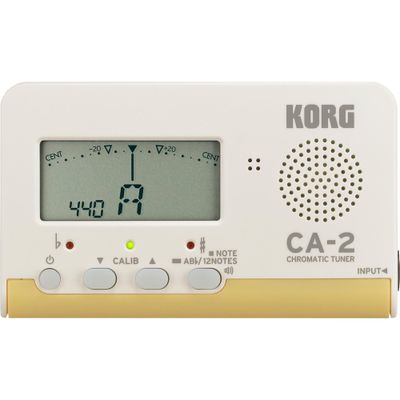 KORG CA-2 Chromatic Tuner White KORG CA-2 Chromatic Tuner White