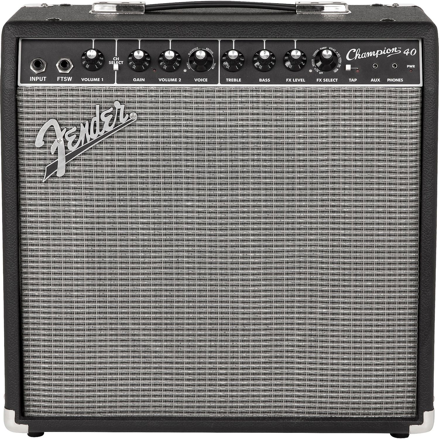 Fender Champion 40 Guitar Combo Amp Black Fender Champion 40 Guitar Combo Amp Black
