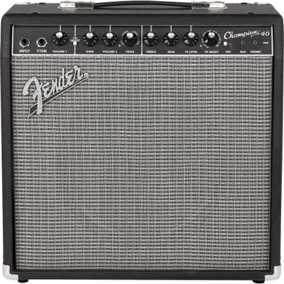 Fender Champion 40 Guitar Combo Amp Black Fender Champion 40 Guitar Combo Amp Black