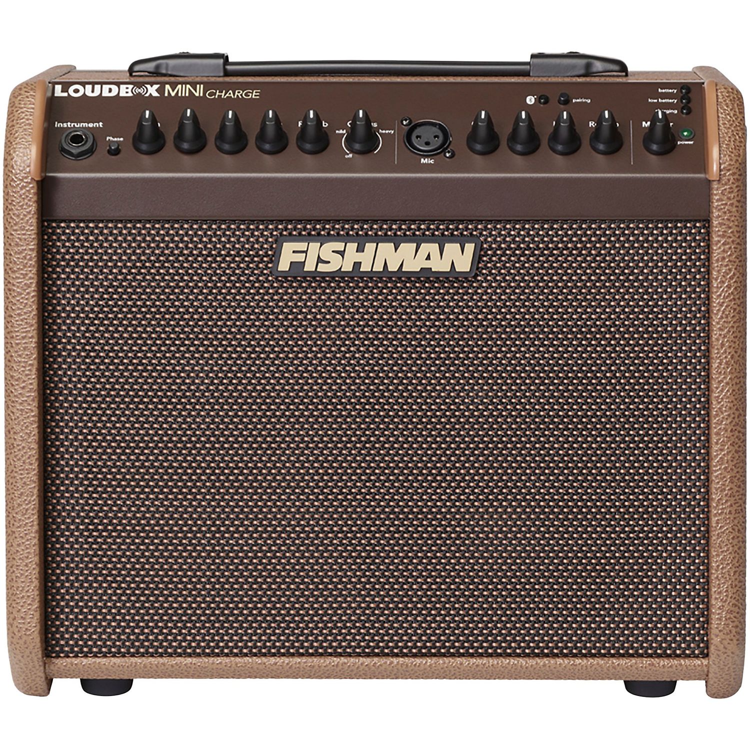 Fishman Loudbox Mini Charge 60W 1x6.5-inch Battery-Powered Acoustic Combo Amp Brown