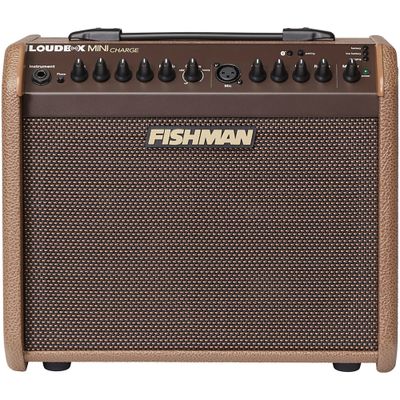 Fishman Loudbox Mini Charge 60W 1x6.5-inch Battery-Powered Acoustic Combo Amp Brown