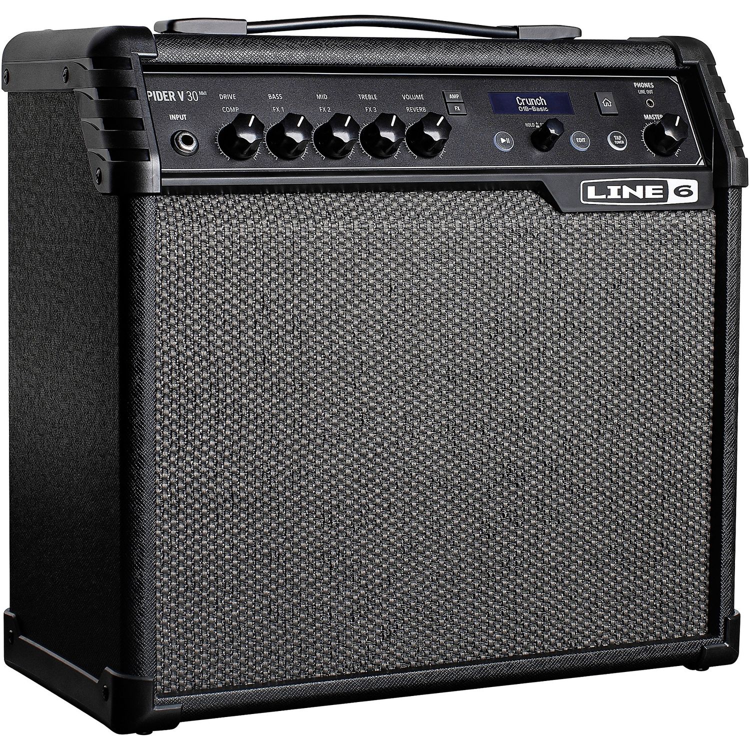 Line 6 Spider V 30 MKII 30W 1x8 Guitar Combo Amp Black