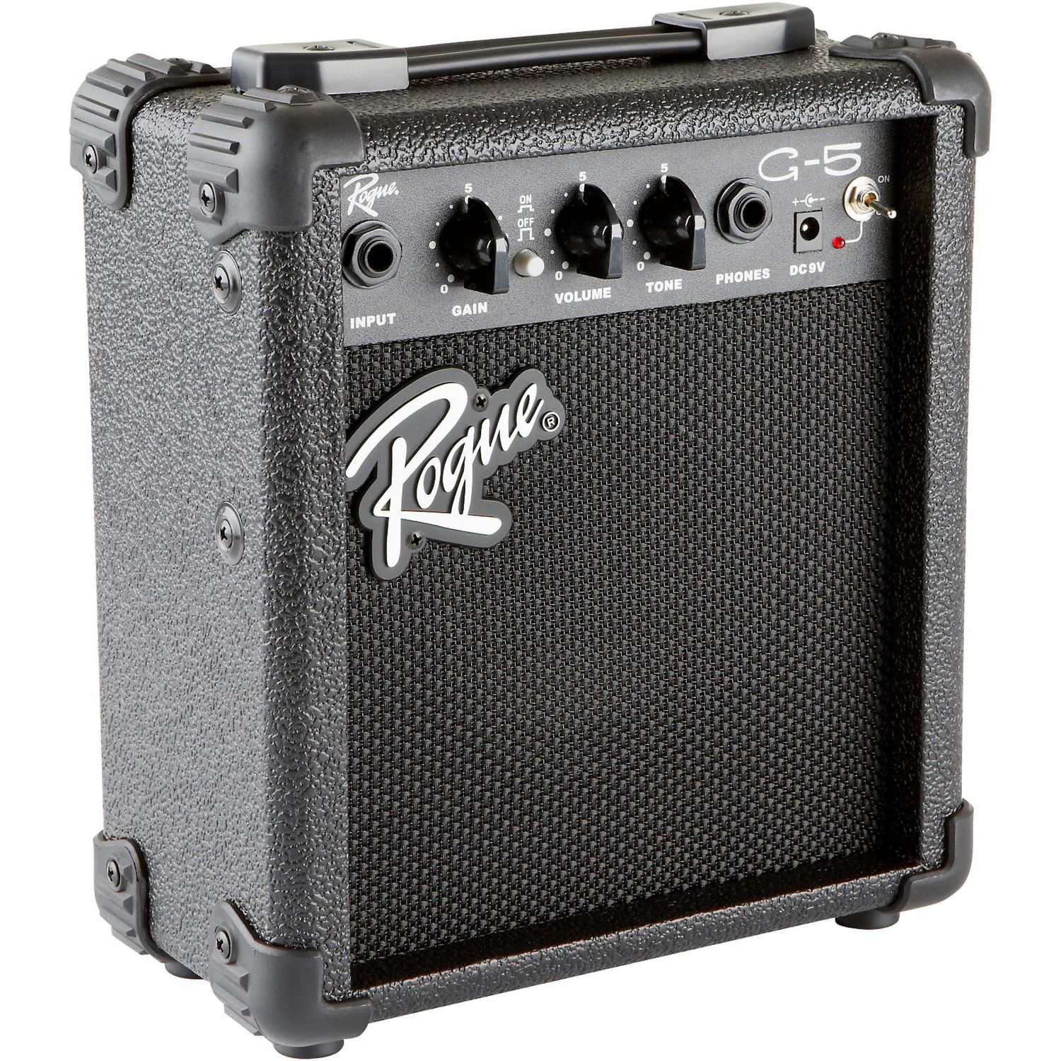 Rogue G5 5W Battery-Powered Guitar Combo Amp Black Rogue G5 5W Battery-Powered Guitar Combo Amp Black