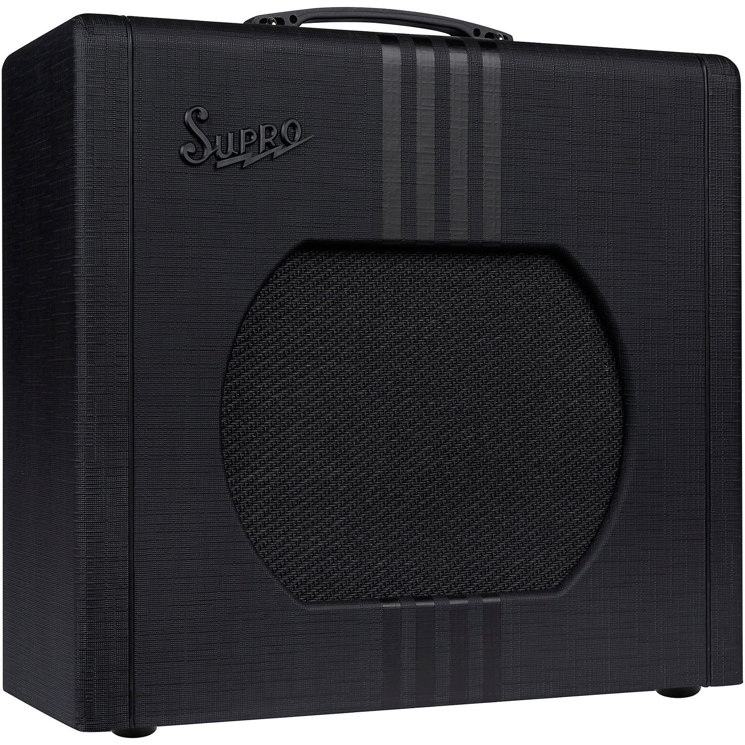 Supro 1822 Delta King 12 15W 1x12 Tube Guitar Amp Black
