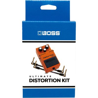 BOSS DS-1 Distortion Effects Pedal and Two 6-inch Jumper Cable Promo Pack BOSS DS-1 Distortion Effects Pedal and Two 6-inch Jumper Cable Promo Pack