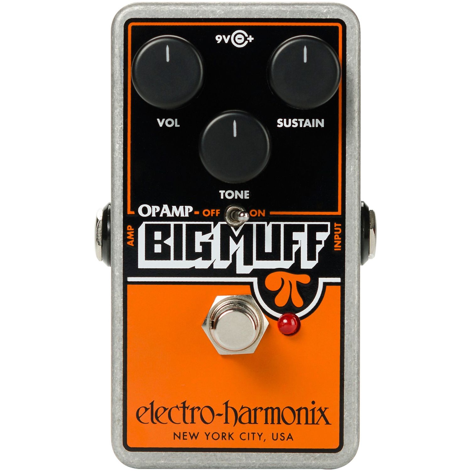 Electro-Harmonix Op-Amp Big Muff Pi Fuzz Effects Pedal Electro-Harmonix Op-Amp Big Muff Pi Fuzz Effects Pedal