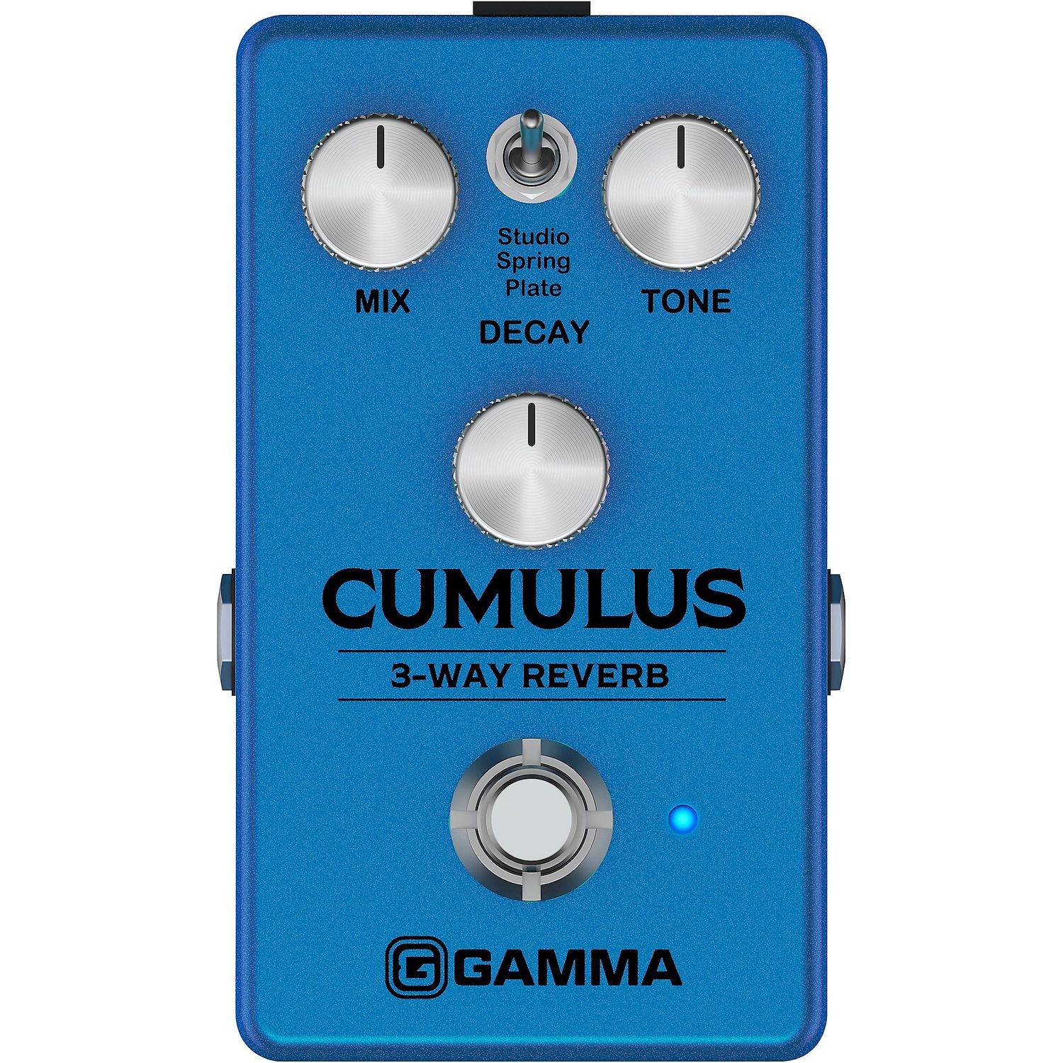 GAMMA Cumulus 3-Way Reverb Effects Pedal