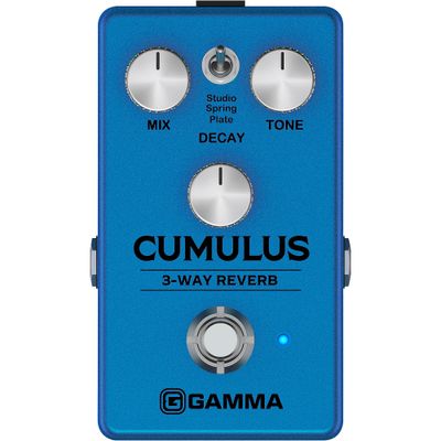 GAMMA Cumulus 3-Way Reverb Effects Pedal GAMMA Cumulus 3-Way Reverb Effects Pedal