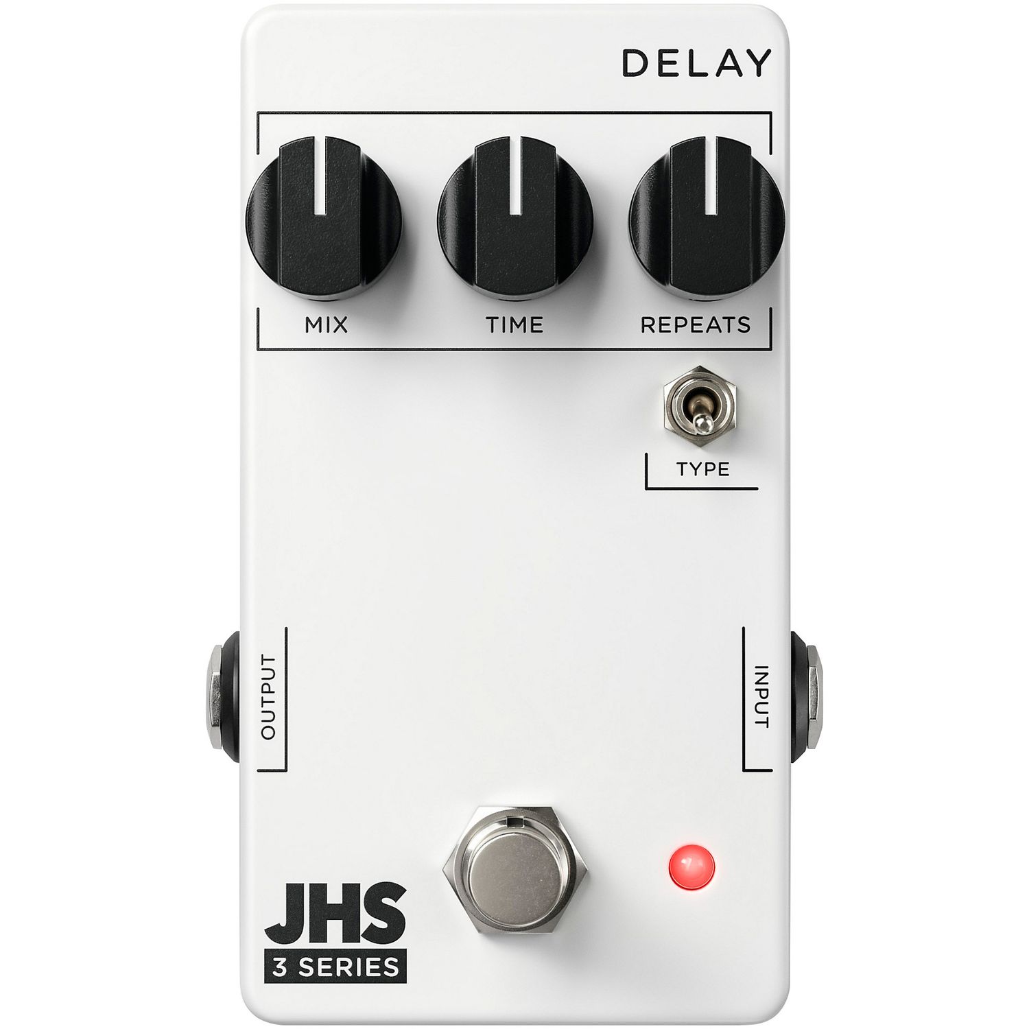 JHS Pedals 3 Series Delay Effects Pedal White JHS Pedals 3 Series Delay Effects Pedal White