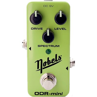 Nobels ODR-mini Natural OVERDRIVE Mini Effects Pedal Green Nobels ODR-mini Natural OVERDRIVE Mini Effects Pedal Green