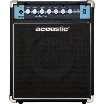 Acoustic B50C 1x10 50W Bass Combo With Tilt-Back Cab Black
