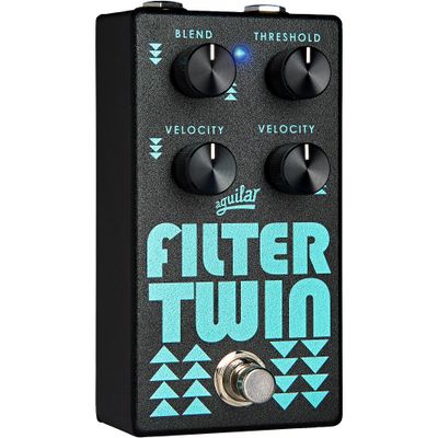 Aguilar Filter Twin Dual Bass Envelope Filter Effects Pedal Black