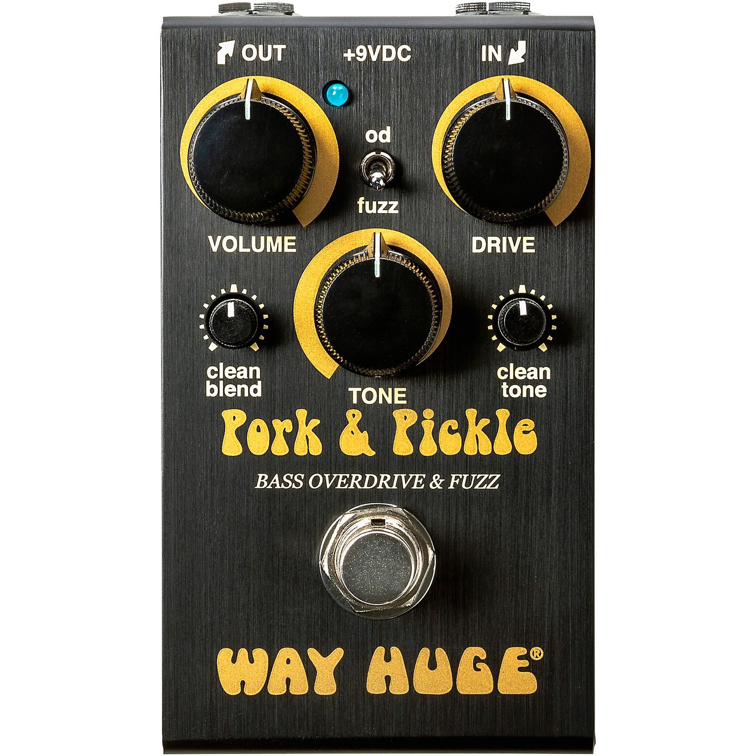 Way Huge Electronics Smalls Pork & Pickle Bass Overdrive Effects Pedal