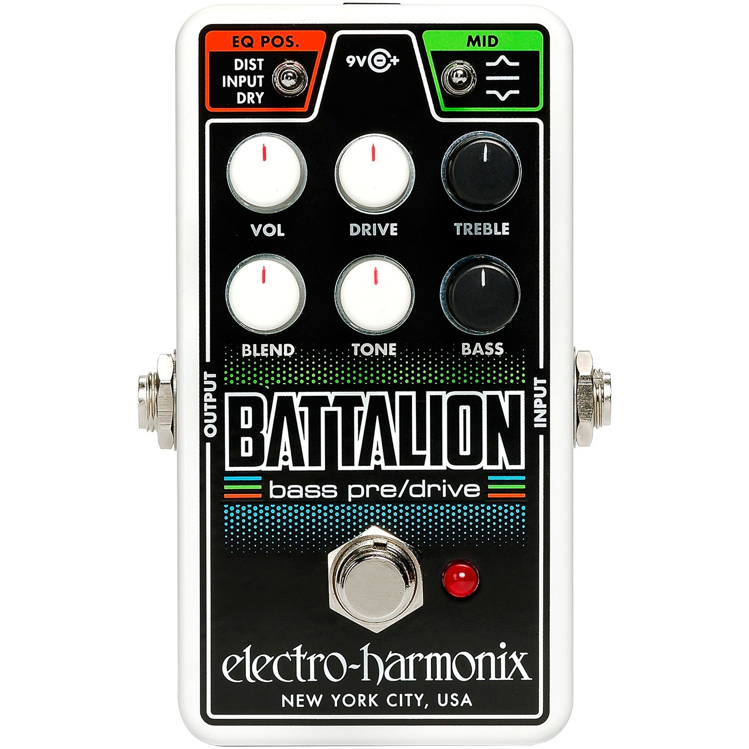 Electro-Harmonix Nano Battalion Bass Preamp & Overdrive Effects Pedal Electro-Harmonix Nano Battalion Bass Preamp & Overdrive Effects Pedal
