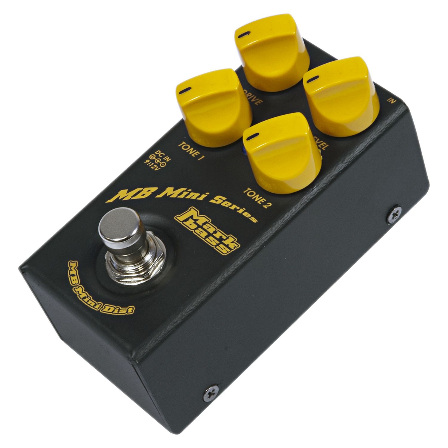 Markbass MB Mini Dist Compact Bass Distortion Effects Pedal Markbass MB Mini Dist Compact Bass Distortion Effects Pedal