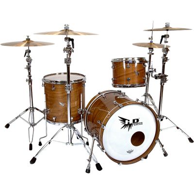 Hendrix Drums Perfect Ply Series Walnut 3-Piece Shell Pack, Fusion Sizes Hendrix Drums Perfect Ply Series Walnut 3-Piece Shell Pack, Fusion Sizes