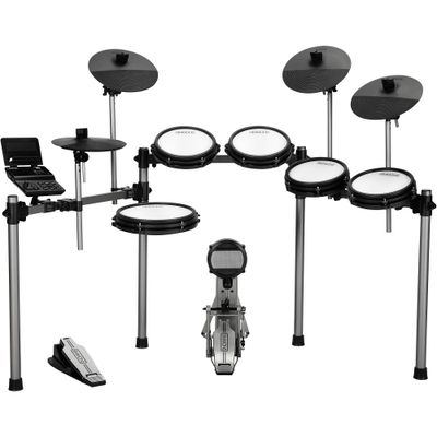 Simmons Titan 50 Expanded Electronic Drum Kit With Mesh Pads and Bluetooth