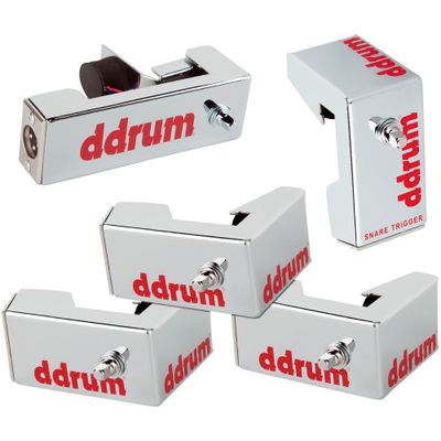 Ddrum Chrome Elite Advanced Engineered Drum Triggers - 5-Piece Set Chrome Ddrum Chrome Elite Advanced Engineered Drum Triggers - 5-Piece Set Chrome
