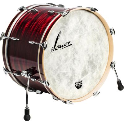 SONOR Vintage Series Bass Drum 18 x 14 in. Vintage Red Oyster SONOR Vintage Series Bass Drum 18 x 14 in. Vintage Red Oyster