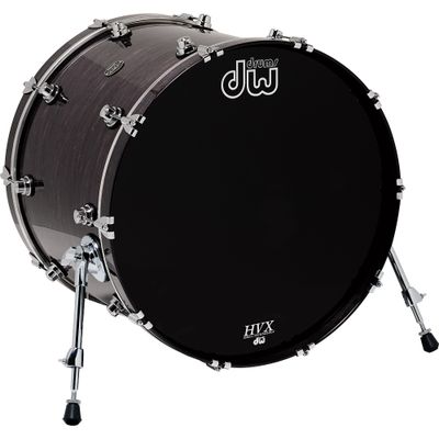 DW Performance Series Bass Drum 20 x 16 in. Ebony Stain Lacquer