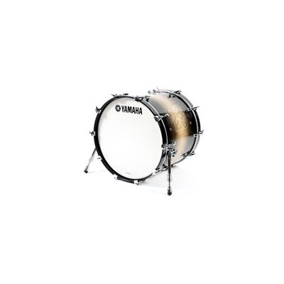Yamaha Phoenix Bass Drum without Tom Mount 22 x 18 in. Textured Black Sunburst