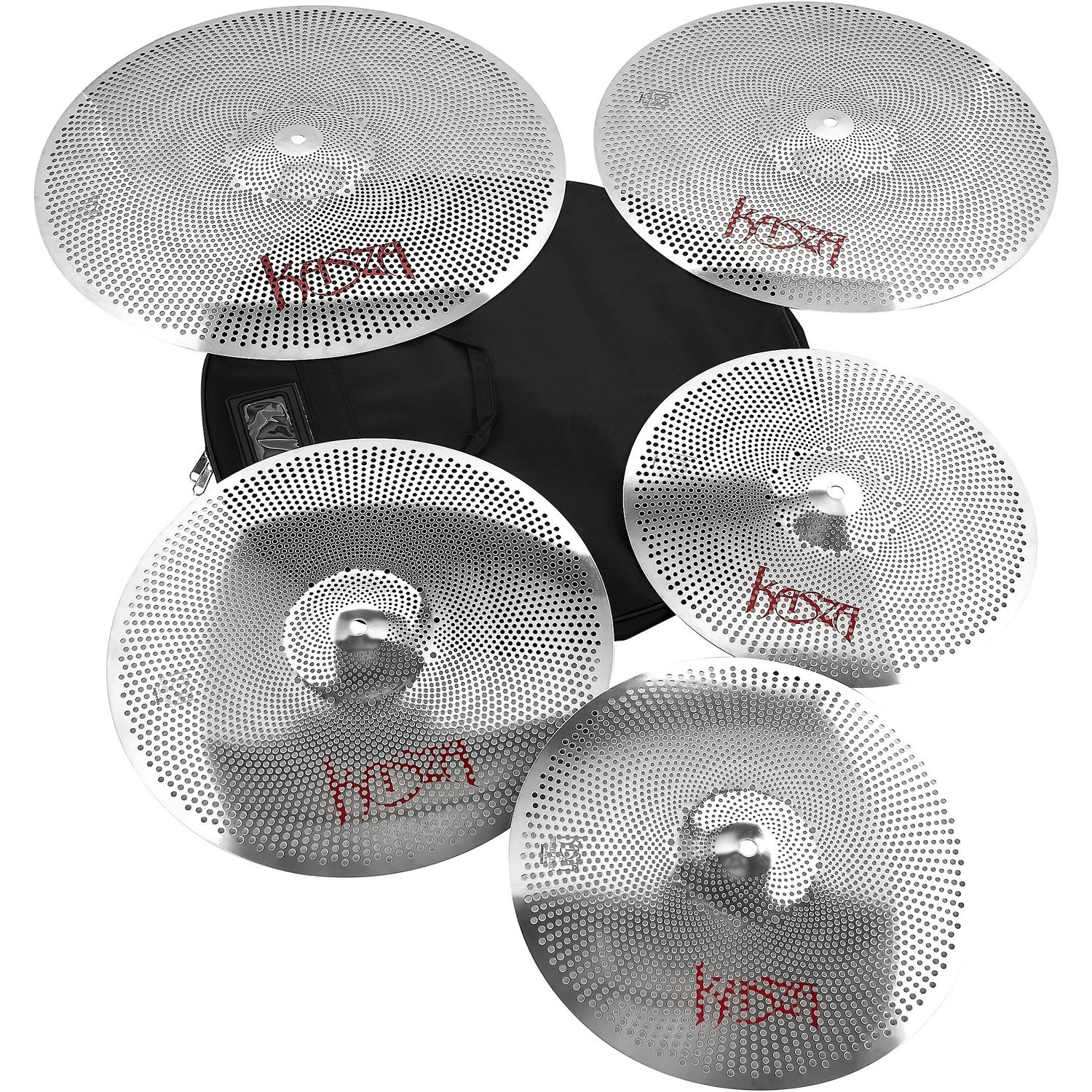 Kasza Cymbals Quiet on the Set Practice Cymbal Pack Kasza Cymbals Quiet on the Set Practice Cymbal Pack