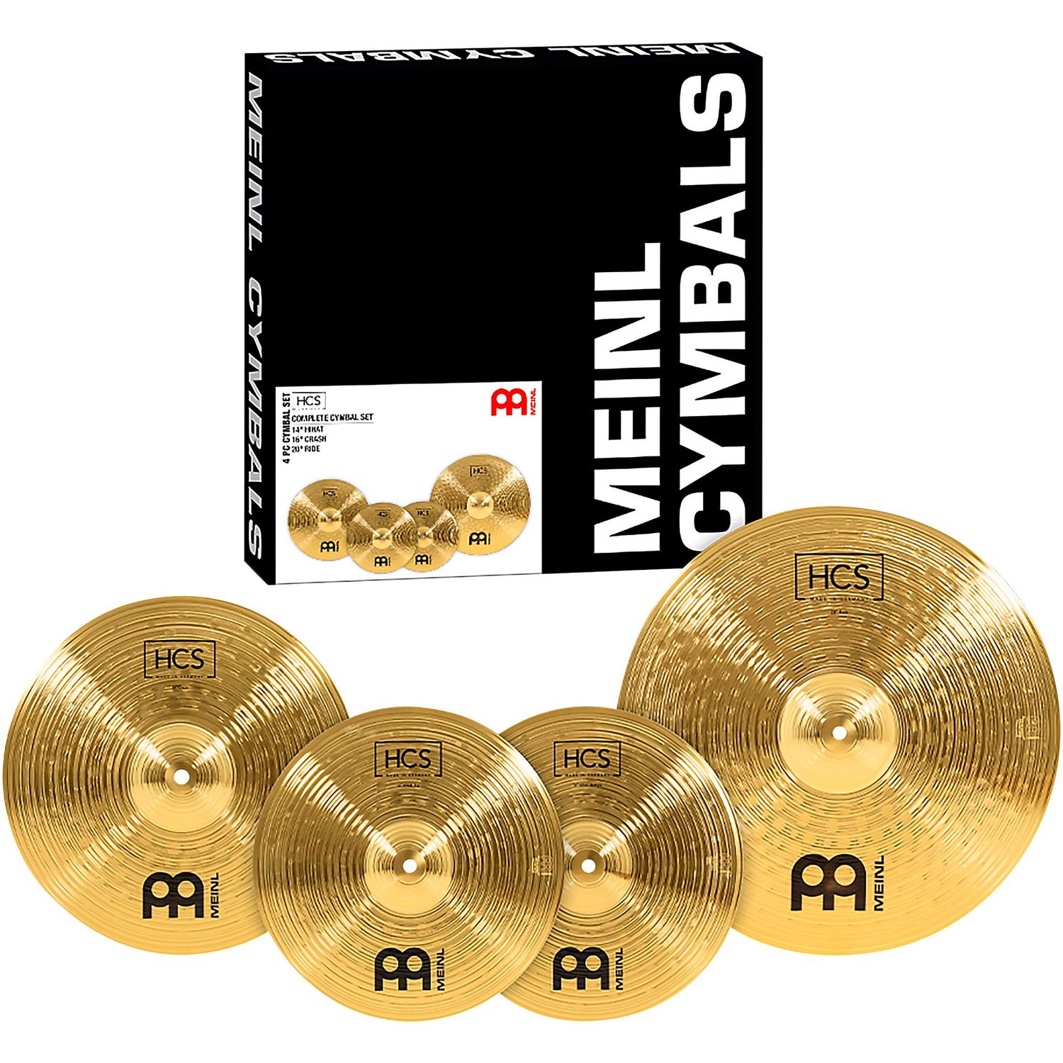 MEINL HCS Complete Cymbal Set-Up MEINL HCS Complete Cymbal Set-Up