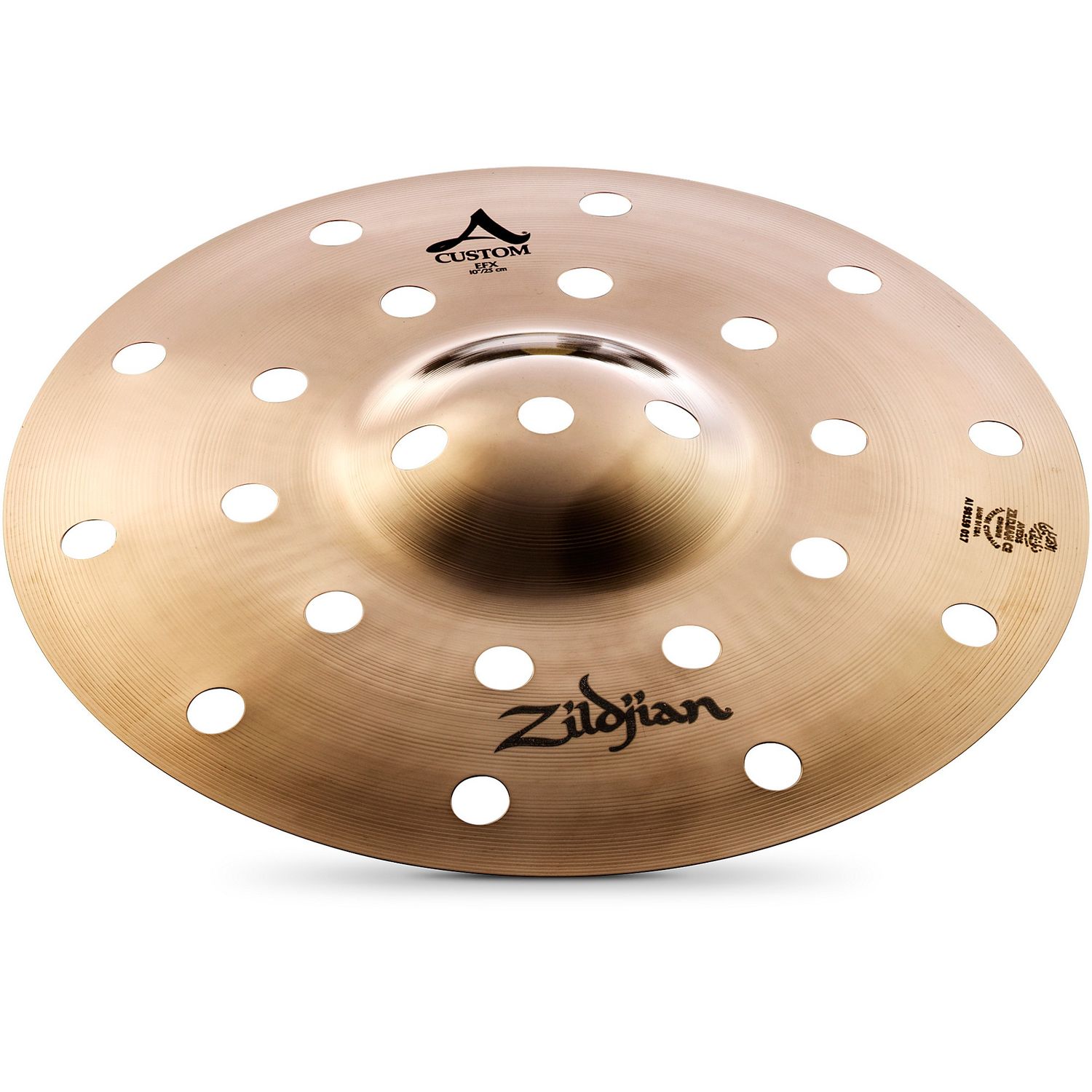 Zildjian 10-inch A Custom EFX Rarities Splash 10 in. Zildjian 10-inch A Custom EFX Rarities Splash 10 in.