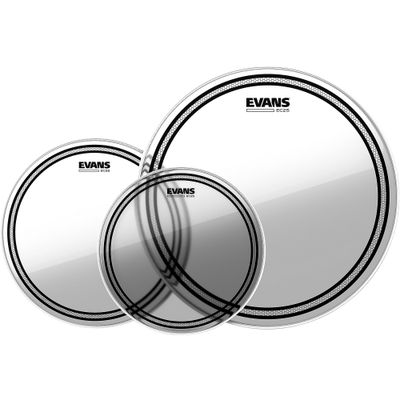 Evans EC2 SST Clear Drum Head Pack Evans EC2 SST Clear Drum Head Pack