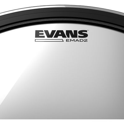 Evans EMAD 2 Clear Batter Bass Drum Head