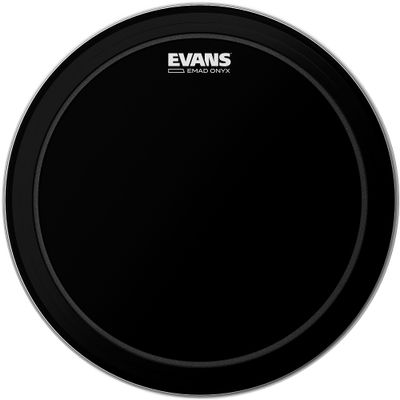 Evans EMAD Onyx Bass Batter Drum Head
