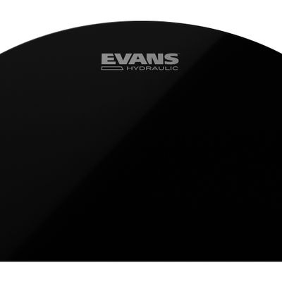 Evans Hydraulic Black Tom Batter Drum Head